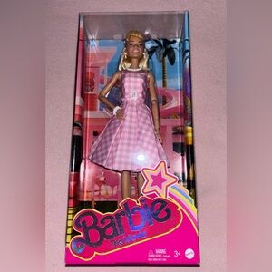 Barbie Pink Gingham Dress Doll - Barbie